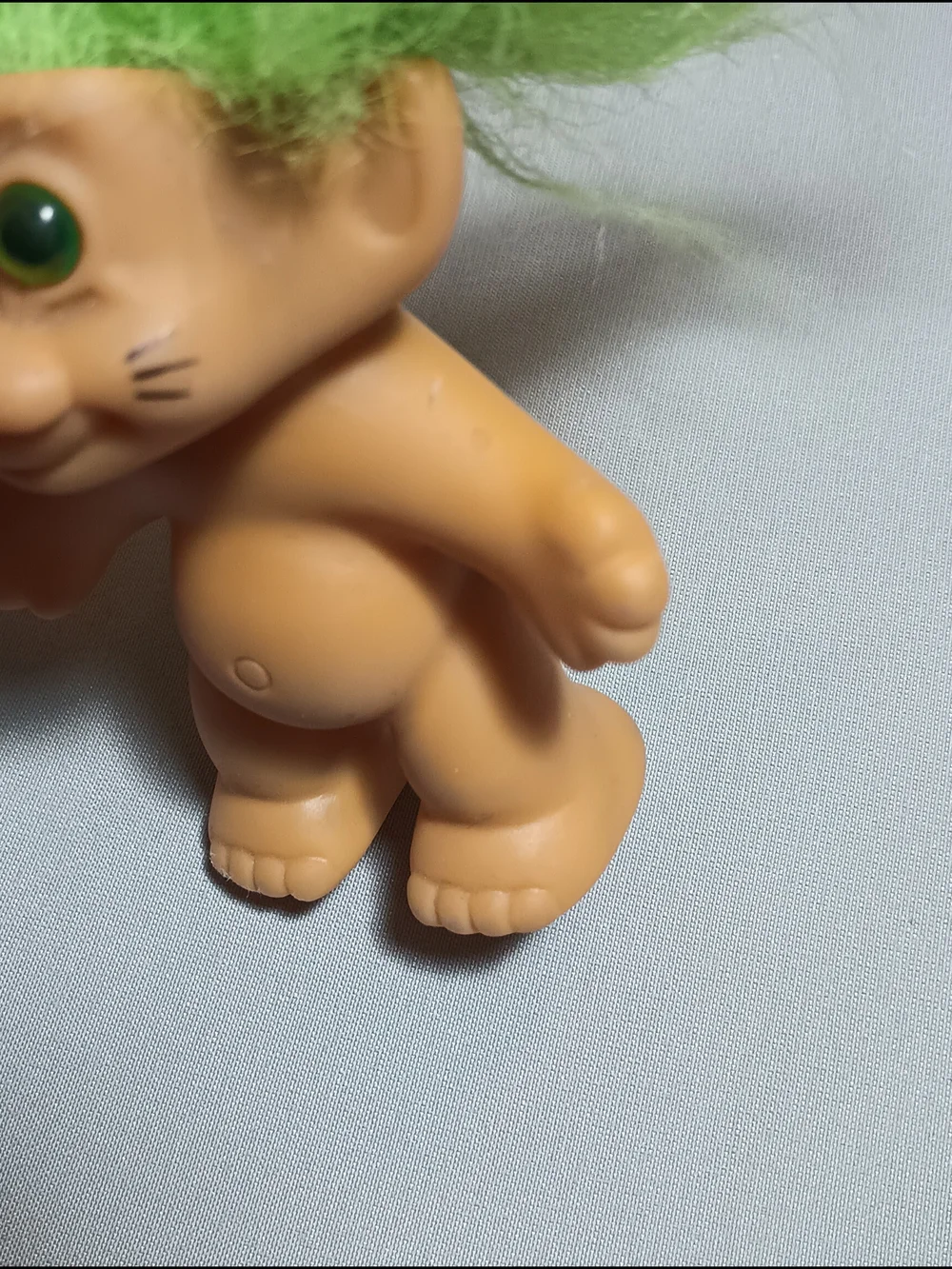 Russ Vintage Halloween Black Cat Troll Doll